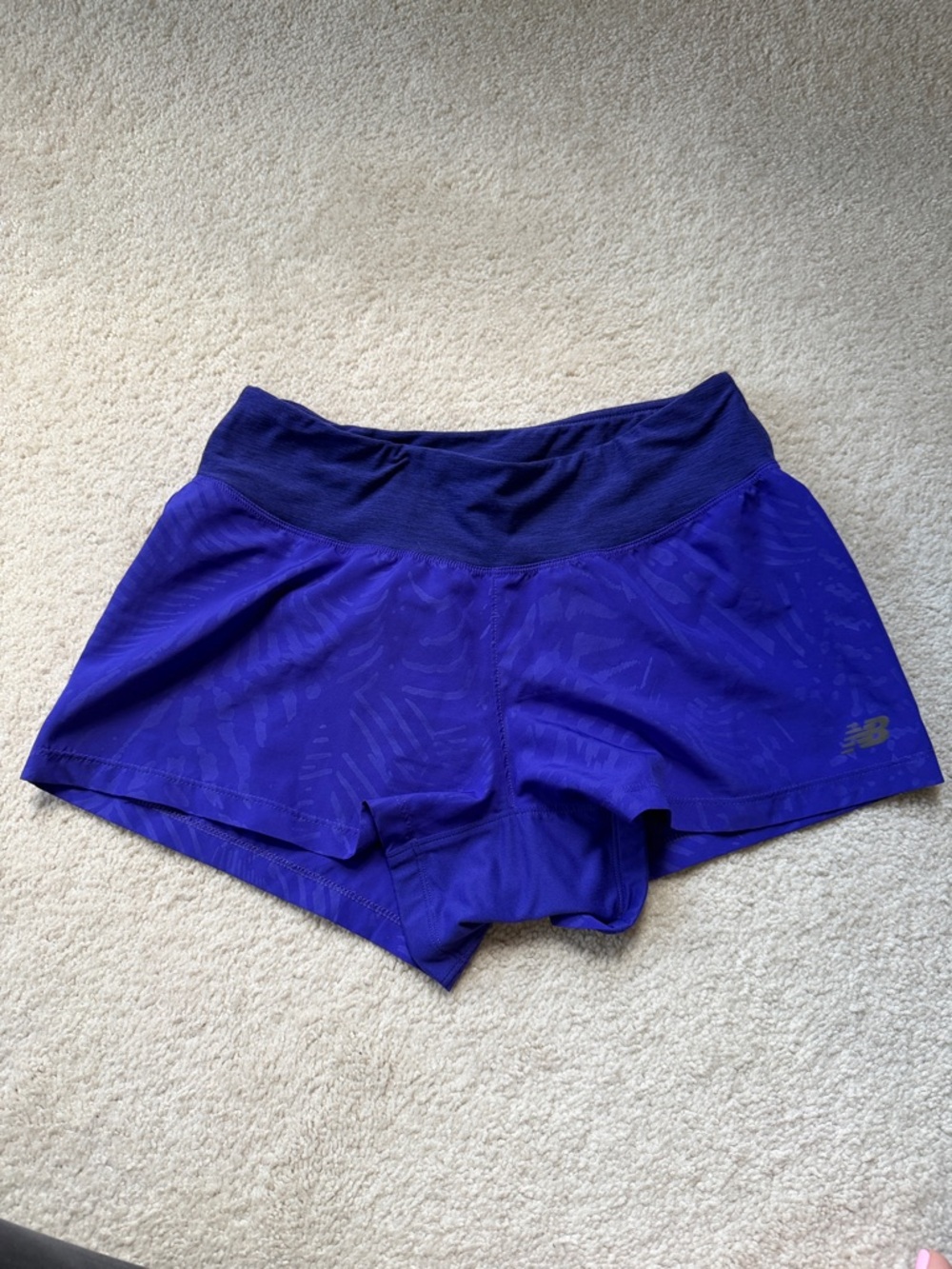 New Balance Women's Purple Athletic Running Shorts Size Small